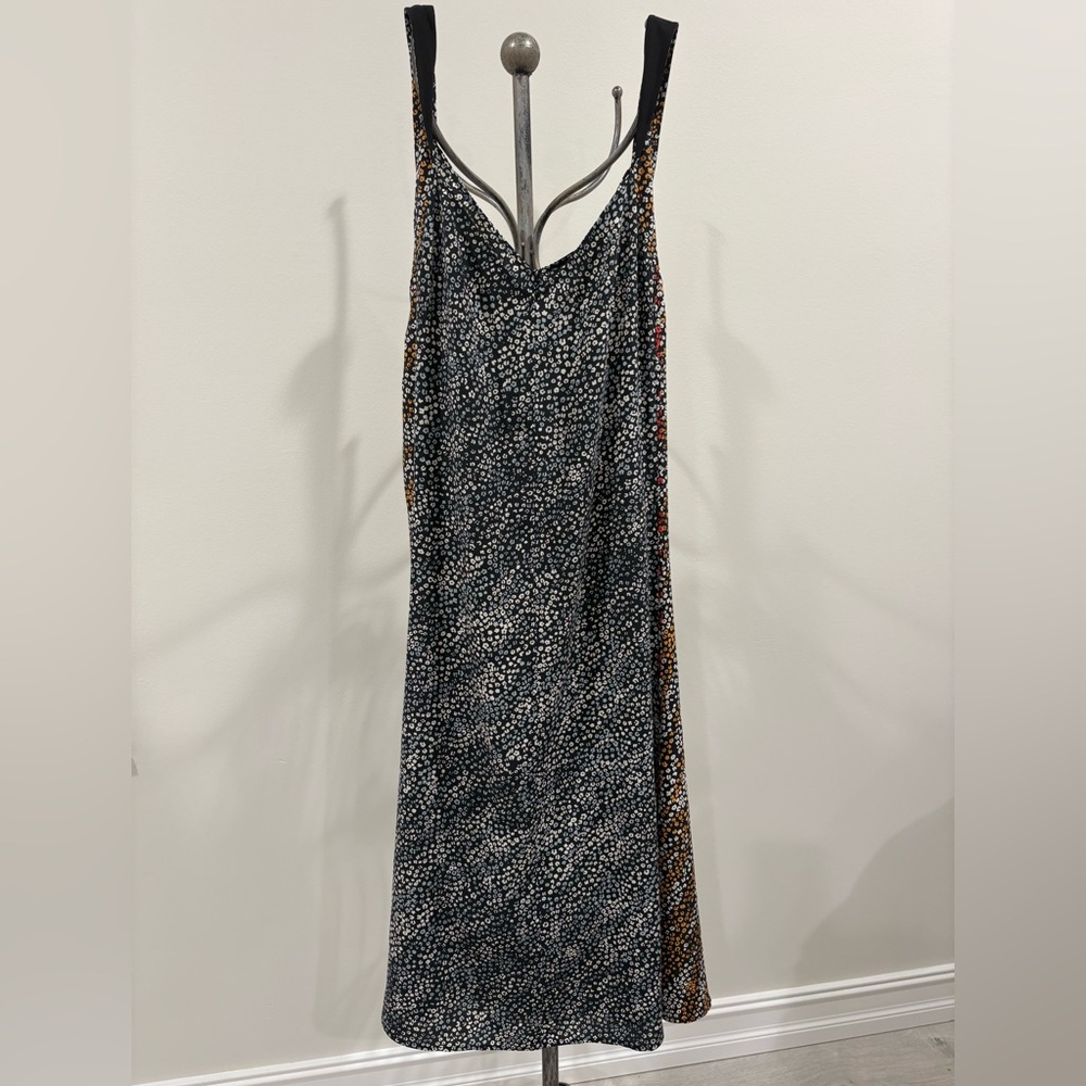 rag & bone Black Multi Floral Print Colette Slip Dress - Picture 6 of 12